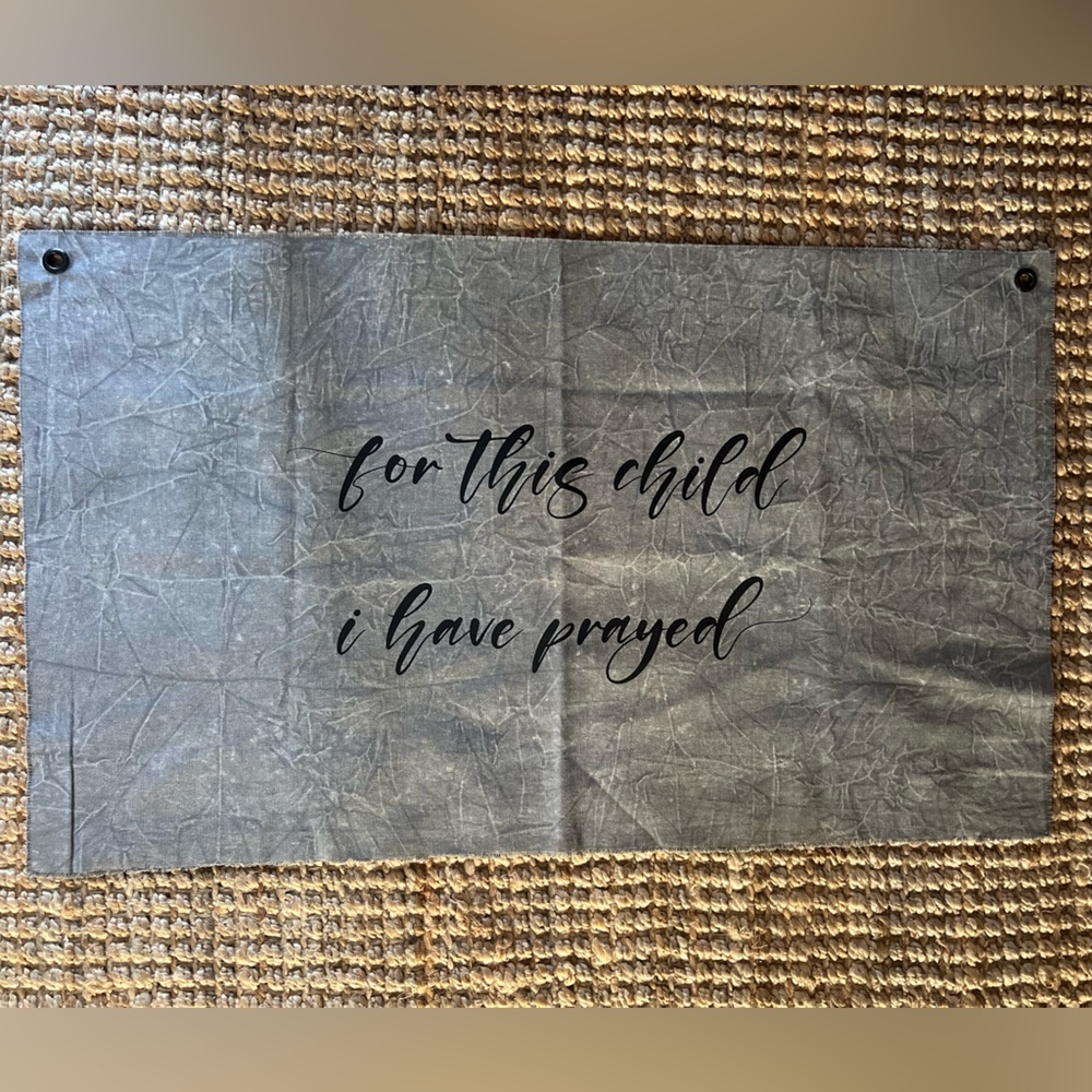 Canvas Banner 37”x22”